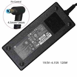 HP 120W 19.5V 6.15A Blue Pin Laptop Adapter
