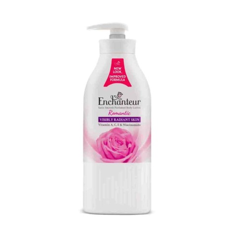 Enchanteur Romantic Satin Smooth Body Lotion 500ml