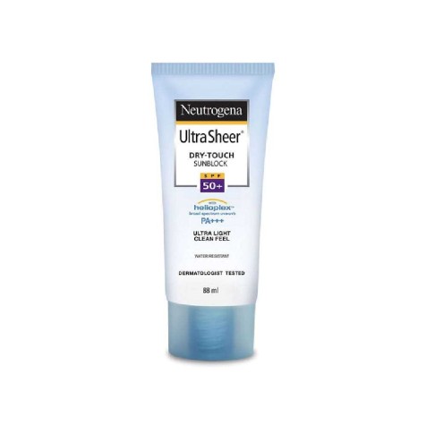 Neutrogena Dry-Touch Sunblock Cream SPF 50+ – Oil-Free Sun Protection 88ml
