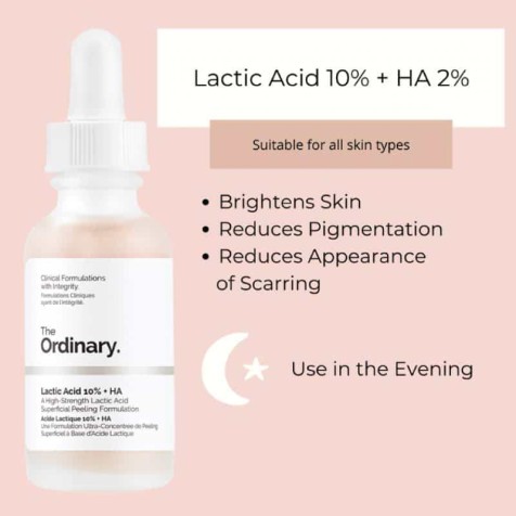 The Ordinary Lactic Acid 10% + HA Serum 30ml